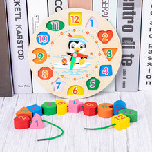 Load image into Gallery viewer, HOT SALE Baby Toys Colorful Wooden Blocks Baby Music Rattles Graphic Cognition Early Educational Toys For Baby 0-12 Months