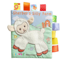 Load image into Gallery viewer, Animal Style Monkey/Owl/Dog Newborn Baby Toys Learning Educational Kids Cloth Books Cute Infant Baby Fabric Book Ratteles Toy