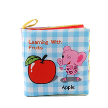 Load image into Gallery viewer, Animal Style Monkey/Owl/Dog Newborn Baby Toys Learning Educational Kids Cloth Books Cute Infant Baby Fabric Book Ratteles Toy