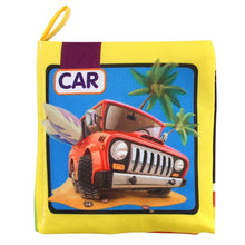 Load image into Gallery viewer, Animal Style Monkey/Owl/Dog Newborn Baby Toys Learning Educational Kids Cloth Books Cute Infant Baby Fabric Book Ratteles Toy