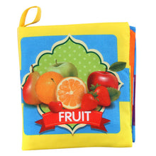 Load image into Gallery viewer, Animal Style Monkey/Owl/Dog Newborn Baby Toys Learning Educational Kids Cloth Books Cute Infant Baby Fabric Book Ratteles Toy