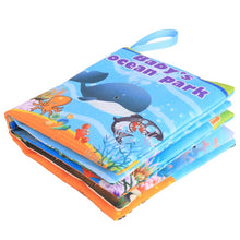 Load image into Gallery viewer, Animal Style Monkey/Owl/Dog Newborn Baby Toys Learning Educational Kids Cloth Books Cute Infant Baby Fabric Book Ratteles Toy