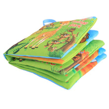 Load image into Gallery viewer, Animal Style Monkey/Owl/Dog Newborn Baby Toys Learning Educational Kids Cloth Books Cute Infant Baby Fabric Book Ratteles Toy