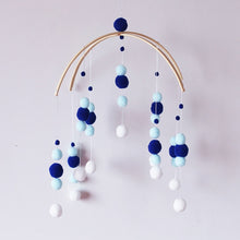 Load image into Gallery viewer, Baby Rattles Mobile Felt Ball Beads Wind Chimes Bell Toys For Kids Room Bed Hanging Decor Tent Decor Photography Props Gifts