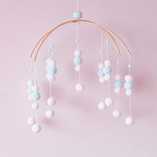 Load image into Gallery viewer, Baby Rattles Mobile Felt Ball Beads Wind Chimes Bell Toys For Kids Room Bed Hanging Decor Tent Decor Photography Props Gifts