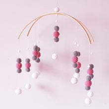 Load image into Gallery viewer, Baby Rattles Mobile Felt Ball Beads Wind Chimes Bell Toys For Kids Room Bed Hanging Decor Tent Decor Photography Props Gifts
